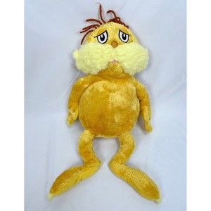 Kohls Cares Dr. Suess The Lorax Yellow Plush Stuffed Animal